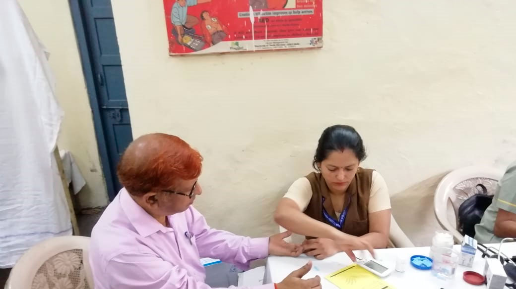 organised Free Health Check up Camp held on 16th of October 2018