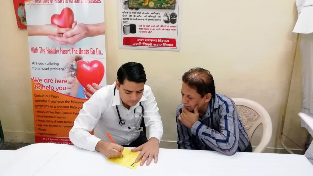 Organised Free Health Check up Camp held on 25th of October 2018