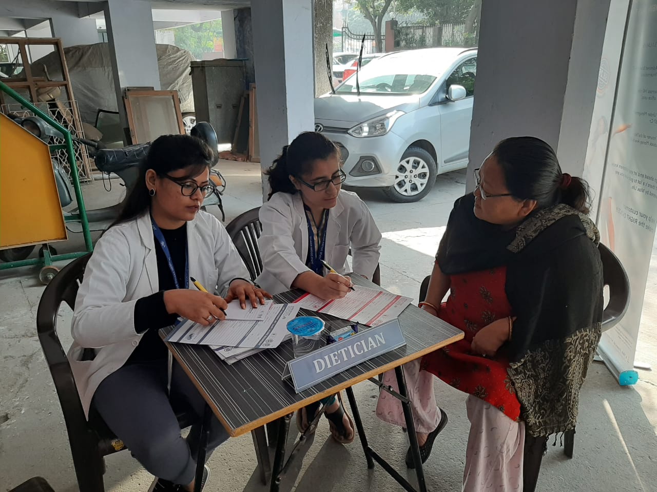 A Free Health Check-up camp was organized by Jaipur Golden Hospital