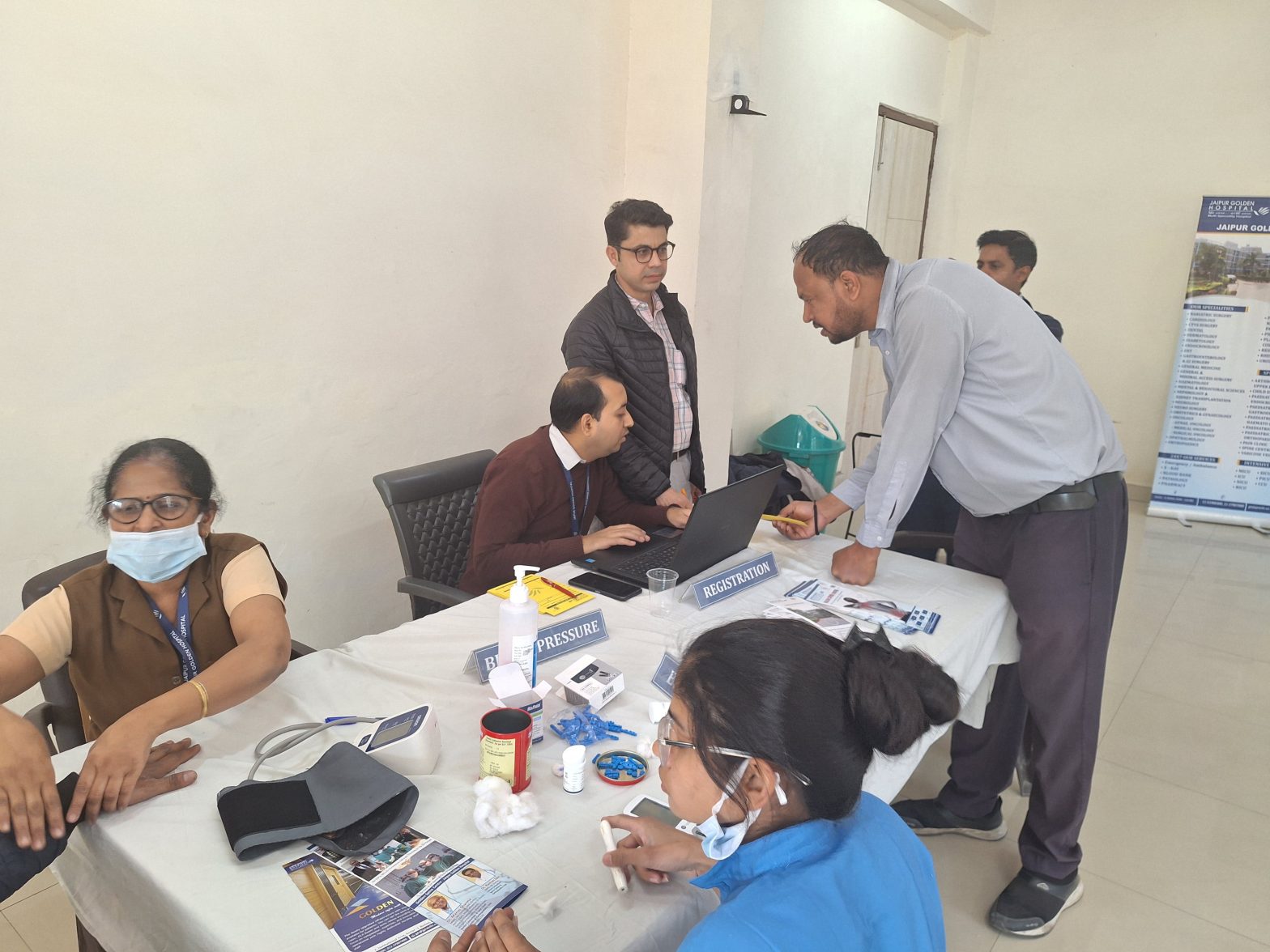 Successful Health Check-Up Camp at DTC Depot 1, Rohini