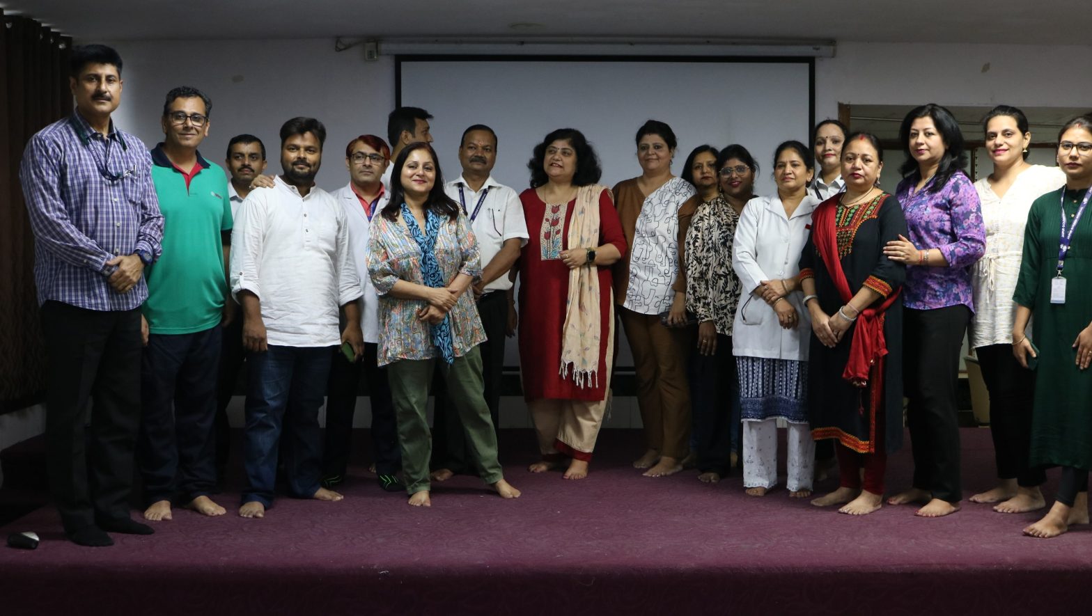 Celebrating International Yoga Day at JGH