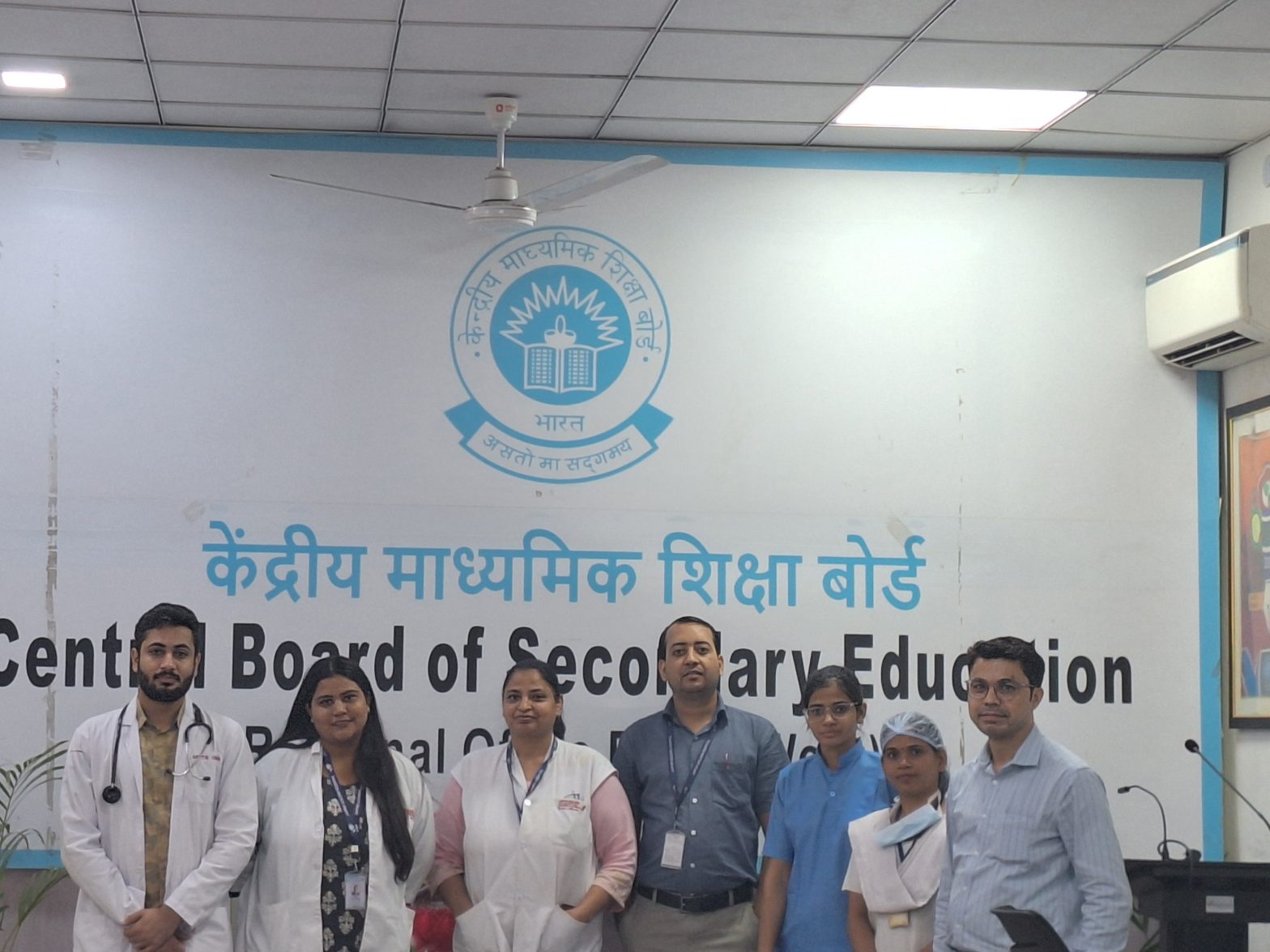 Successful Health Check-Up Camp at CBSE