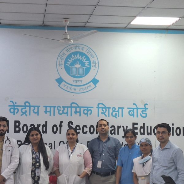 Successful Health Check-Up Camp at CBSE