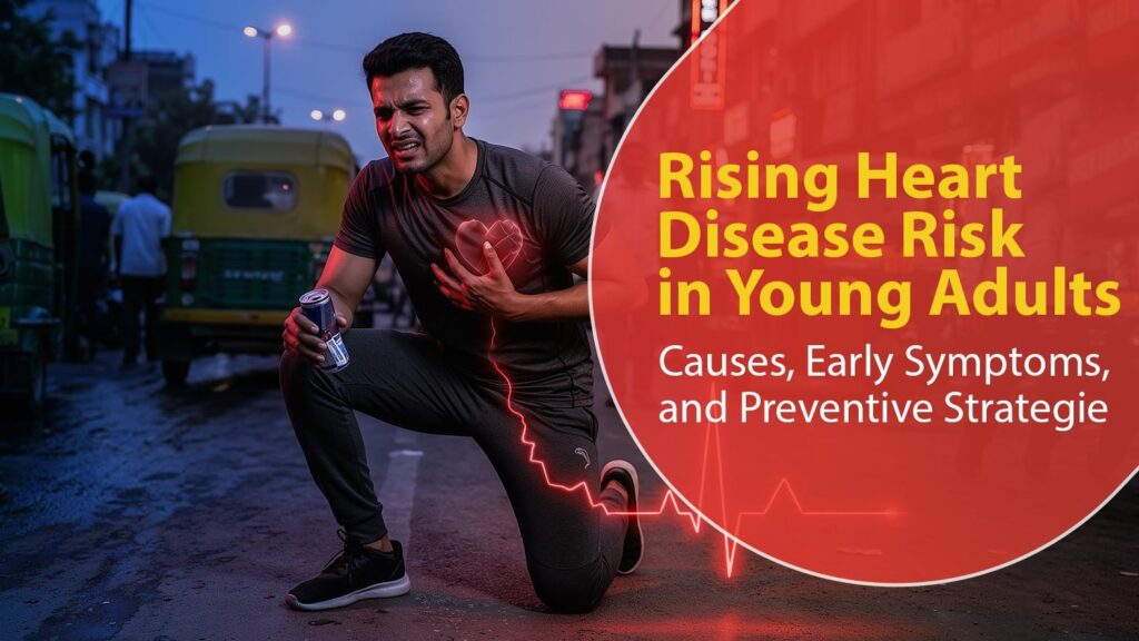 Rising Heart Disease Risk in Young Adults: Causes, Early Symptoms, and Preventive Strategies