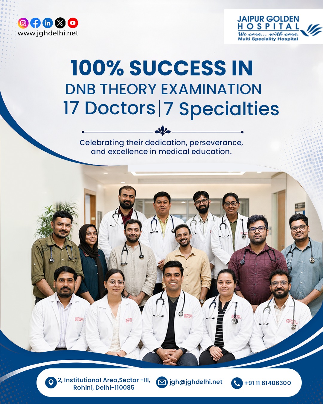 100% SUCCESS IN DNB THEORY EXAMINATION
